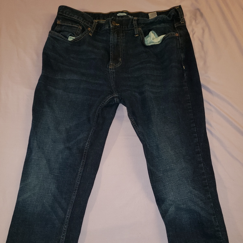 Dark Blue Slim Jean's Size 36x34